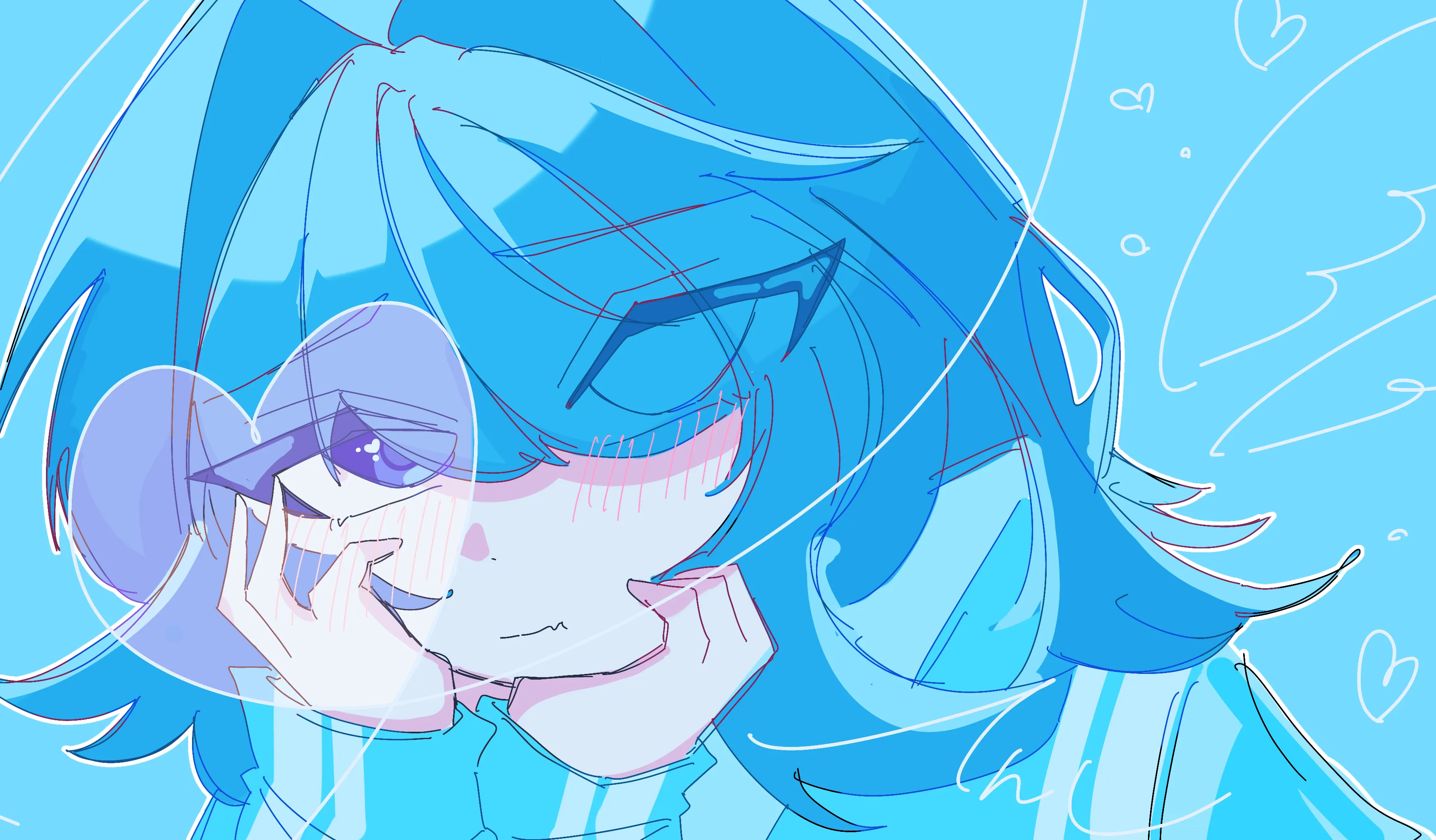 オリジナルキャラクターイラスト
